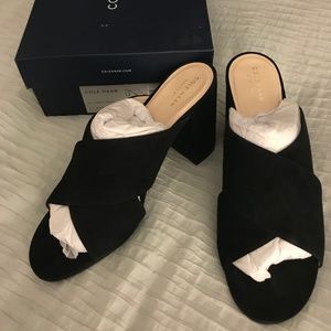 NWT!! Cole Haan Gabby Suede Block Heel